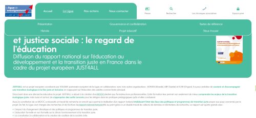 Ligue de l'enseignement.